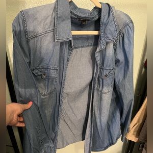 Chambray button up